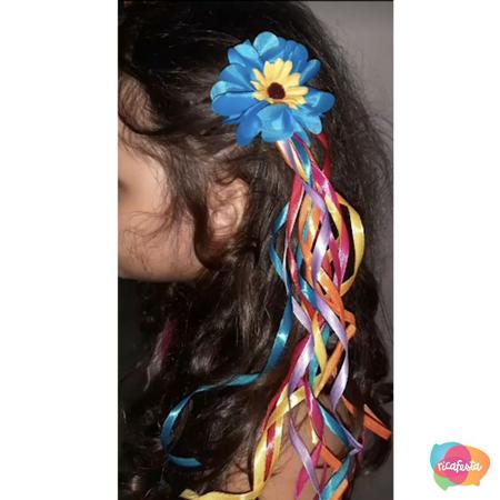 Par De Laço Presilha De Cabelo Flor Para Festa Junina Xadrez - novuus -  Presilha de Cabelo - Magazine Luiza