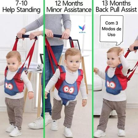 Imagem de Primeiros Passos Andador Ajuda O Bebê A Andar Com Auxilio 