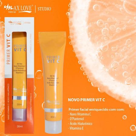 Imagem de Primer facial para make Hidratante max love vitamina C