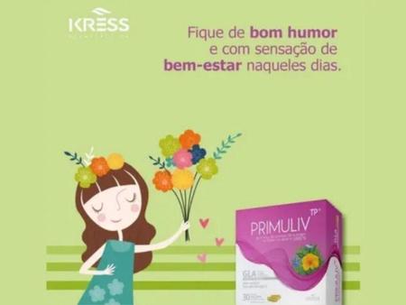 Imagem de Primuliv Tpm Oleo De Borragem, Prímula, Linhaça, Vit E 30cap - Kress Farmacêutica