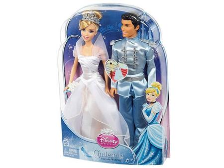 Boneca Disney Princesas - Cinderela Noiva - Mattel no Shoptime