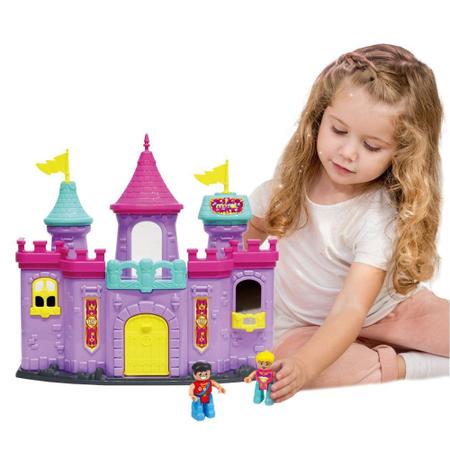 Imagem de Princess Castle Castelo da Princesa Maral Com Acessórios Para Mobiliar e Príncipe