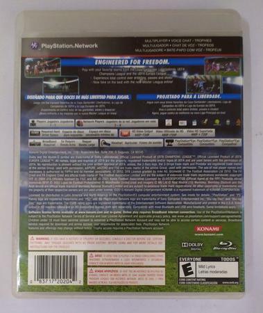 Pro evolution Soccer 2011 - PES 2011 - Jogo PS3 Midia Fisica - Sony - Jogos  de Esporte - Magazine Luiza