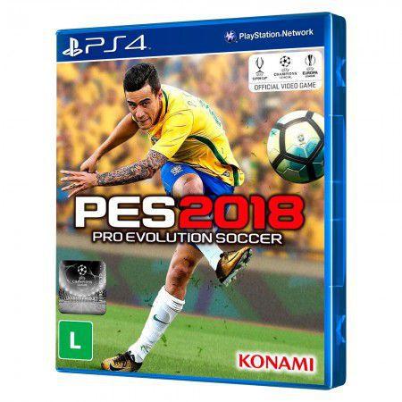 Jogo Pro Evolution Soccer 2018 (pes 18) - Ps4 em Promoção na