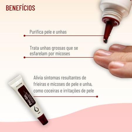 Imagem de Pro Gel - Antimicótico Para Unhas E Pele Pro Unha - 25ml