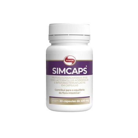 Imagem de Probiótico Simcaps 30caps Vitafor Flora Intestinal Original - Saúde Flora Intestinal