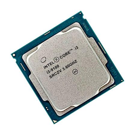 Imagem de Processador 1151 Core I3-9100 3.6Ghz/6mb S/ Cooler Tray 9G I3-9100 Intel