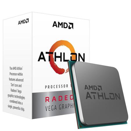 Imagem de Processador AMD Athlon 3000G Dual Core 3.5 GHz Cache 5MB AM4