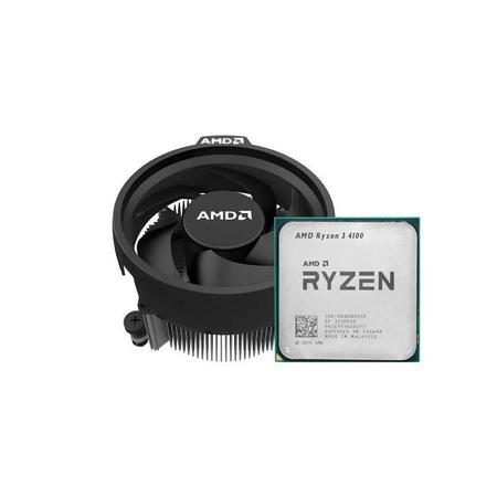 Imagem de Processador AMD Ryzen 3 4100 Soquete AM4 3.8GHz 4MB - Desempenho Potente e Eficiência em um Único Chip