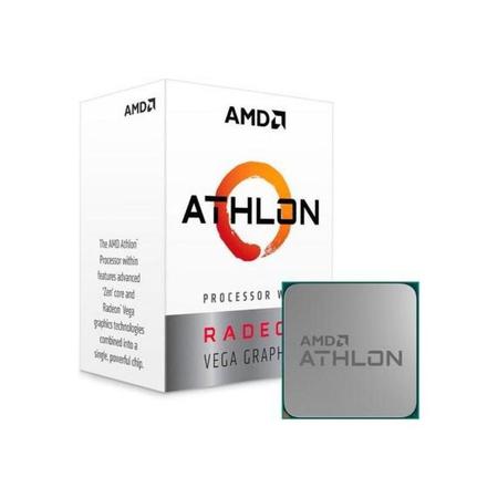 Imagem de Processador Cpu Amd Am4 Atlhon 3000G Vega 3.5Ghz 4Mb