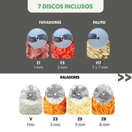 Imagem de Processador De Alimentos Pa7 Com 7 Discos 127V Skymsen