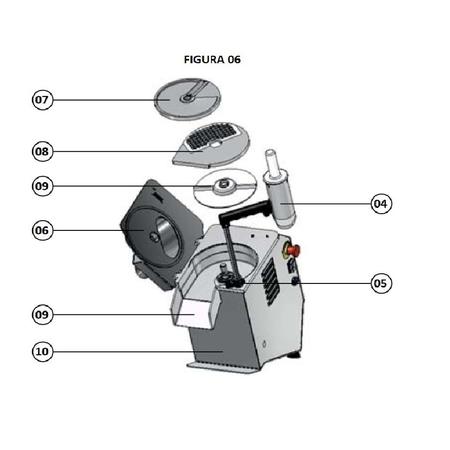 Imagem de Processador de Alimentos Skymsen Inox PAIE-S-N