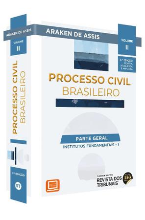 Imagem de Processo Civil Brasileiro - Parte Geral: Institutos Fundamentais  I - Vol. 2 - 3ª  Edição