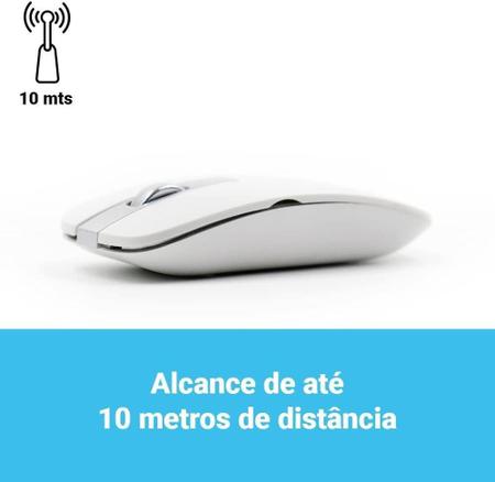 Imagem de Produtividade Em Movimento: Teclado E Mouse Sem Fio Notebook