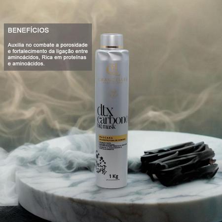 Profissional Máscara Capilar Reposição Carbono 1 Kg - Chanceller Imagem de Profissional Máscara Capilar Reposição Carbono 1 Kg