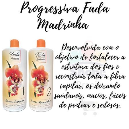 Imagem de Progressiva Fada Madrinha Kit 2X1 Paiolla - Paiolla Cosméticos