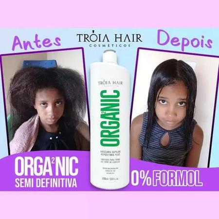 Imagem de Progressiva Organica Troia Hair 2 X 1000ml - 100% Original