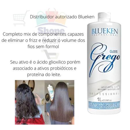 Imagem de Progressiva para cabelo  Luxe 1LT+ Progressiva Grego 1litro