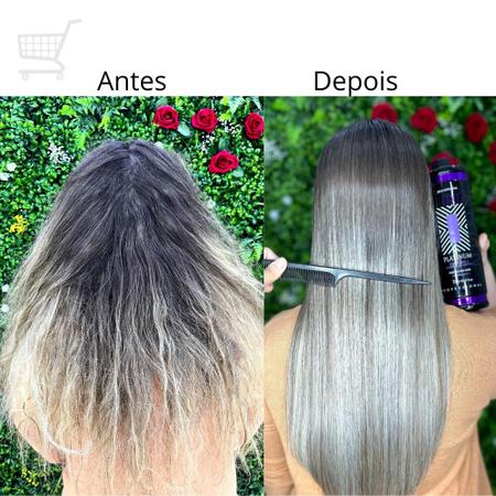 Imagem de Progressiva para cabelo Luxe platinum1L+Shampo 500ml Blueken