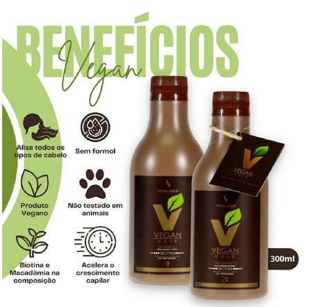 Imagem de Progressiva Vegan Hair - 2x300ml