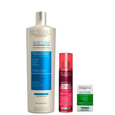 Imagem de Prohall Kit Select One 1L e Spray Absolut One Térmico