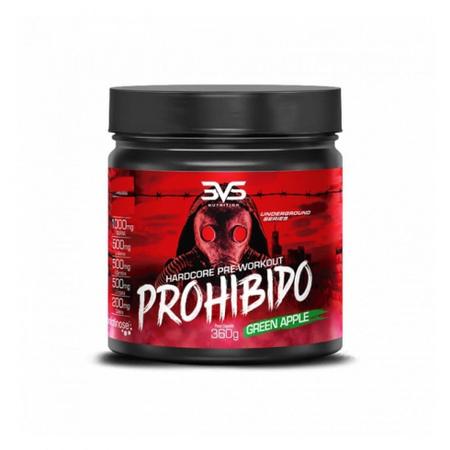 Imagem de Prohibido HardCore Pré-Workout (360g) - Sabor: Maçã Verde