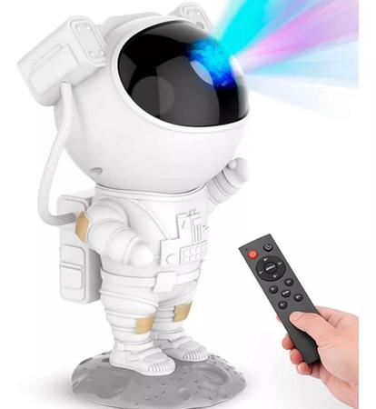 Projetor De Luz Galáxia Robo Astronauta BIVOLT - OI VIDA Imagem de Projetor De Luz Galáxia Robo Astronauta BIVOLT - OI VIDA