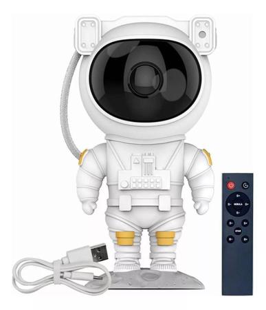 Projetor De Luz Galáxia Robo Astronauta BIVOLT - OI VIDA Imagem de Projetor De Luz Galáxia Robo Astronauta BIVOLT - OI VIDA