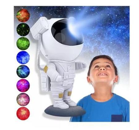 Projetor de luz astronauta Galaxy, luz do projeto Space Buddy para