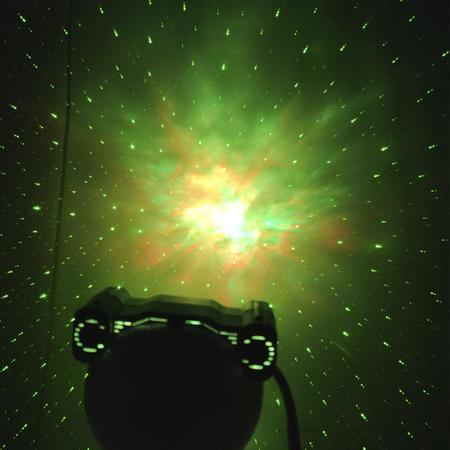 Imagem de Projetor Led Astronauta Galaxia Estrela Espaço Decoraçao Quarto Casa Sala Enfeite Luminaria Abajur Multiuso