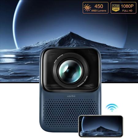 Projetor Wanbo T2 Max 1080p Android Bluetooth full Hd top para assistir  filmes e transforma sua casa em cinema em Promoção na Americanas