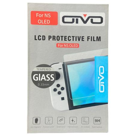 Película Para Console Nintendo Switch Oled Tela 9h Vidro