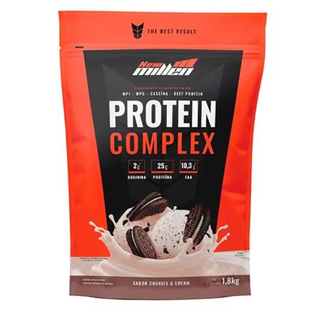 Imagem de Protein Complex Cookies e Cream Pouche - New Millen - 1,8kg