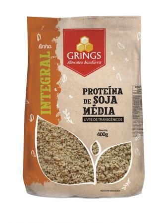 Imagem de Proteina de Soja Media Texturizada 200g - Grings