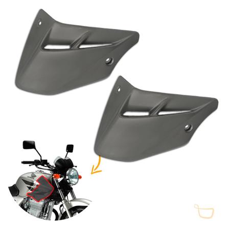 Adesivos Faixa Tanque Moto Honda Twister Cbx 250 2008 Prata