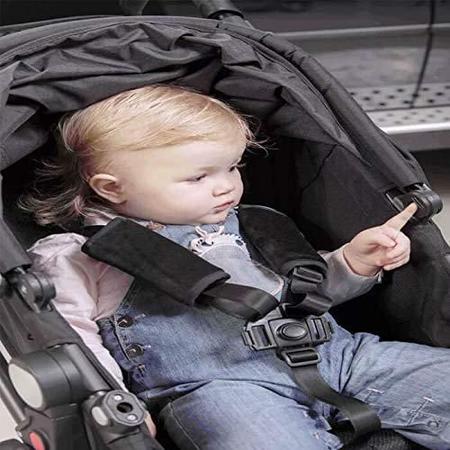 Imagem de Protetor Acolchoado 2 Em 1 Para Cadeira E Carrinho De Bebê
