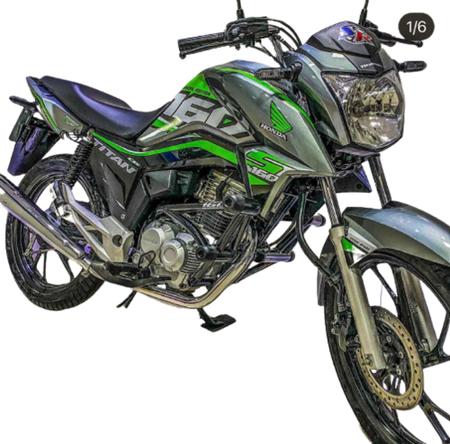 Protetor do Motor Stunt Race Brasil Honda Cg Titan 160 2016-2020