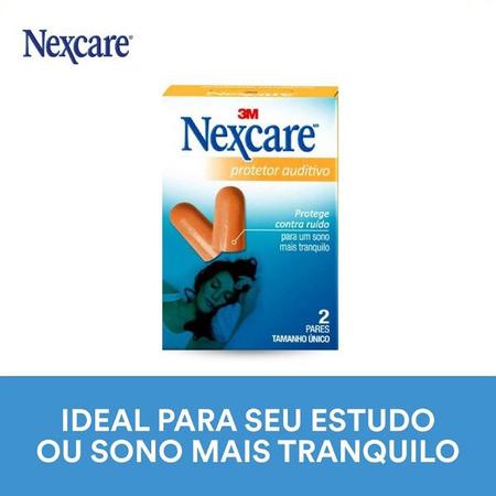 Imagem de Protetor Auditivo com 2 Pares Nexcare