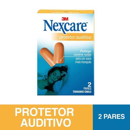 Imagem de Protetor Auditivo com 2 Pares Nexcare