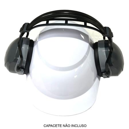 Imagem de Protetor Auricular Abafador de Ruídos Confort Plus 26Db Tipo Concha Ajustável Leve Confortável Epi