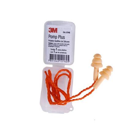 Imagem de Protetor Auricular Plug Silicone 3M