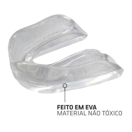 Imagem de Protetor Bucal Standard Muvin  Moldável  Proteção  Lutas - Artes Marciais  Boxe  MMA - Unissex