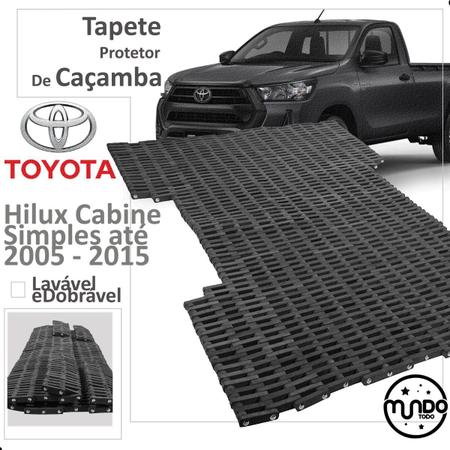 Imagem de Protetor de Caçamba Toyota Hilux Cabine Simples 2005-2015