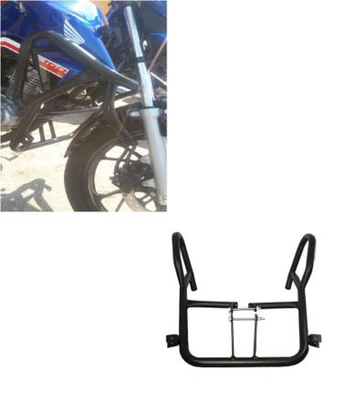 Imagem de Protetor De Carenagem E Moto Titan Start Fan 160/150/125 Honda Preto Fosco Original