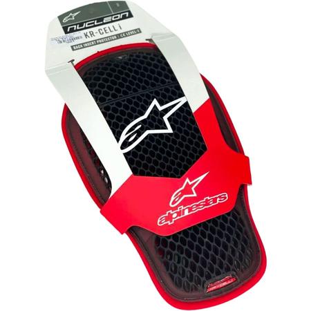 Imagem de Protetor de Coluna Alpinestars Nucleon KR-1 Celli Preto/Vermelho