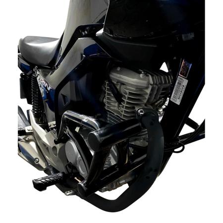 Protetor motor e carenagem grau Titan Fan Start 150 160 2009 a 2023 preto -  Arrazzo - Protetor de Motor - Magazine Luiza