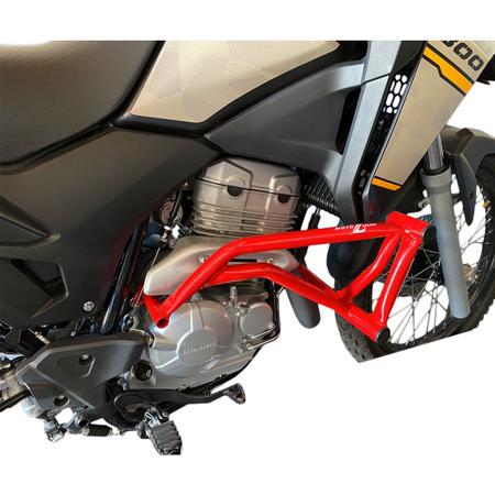 Protetor de Motor Esportivo Xre 300 ano 2009 2010 2011 2012 à 2019 2020  2021 2022 2023 Moto Honda