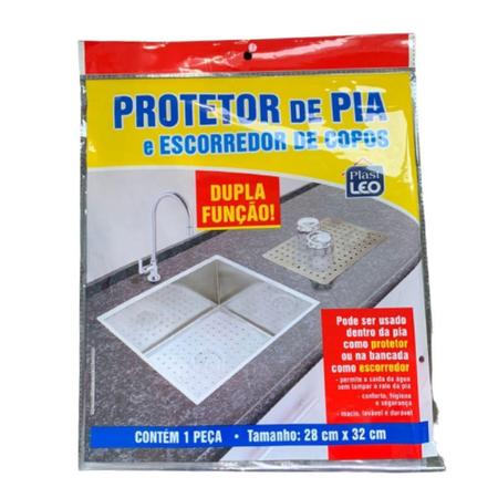 Imagem de Protetor de pia quadrado - PLAST LEO