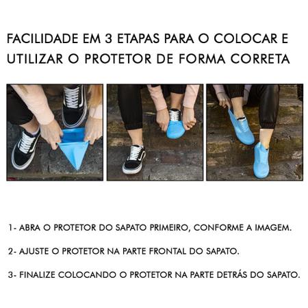 Imagem de Protetor De Sapato para Chuva Protetor Calçados Silicone Impermeável Antiderrapante Infantil HZ-0050