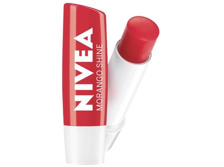 Imagem de Protetor Labial Nivea Morango Shine Hidratação Prolongada 4,8g